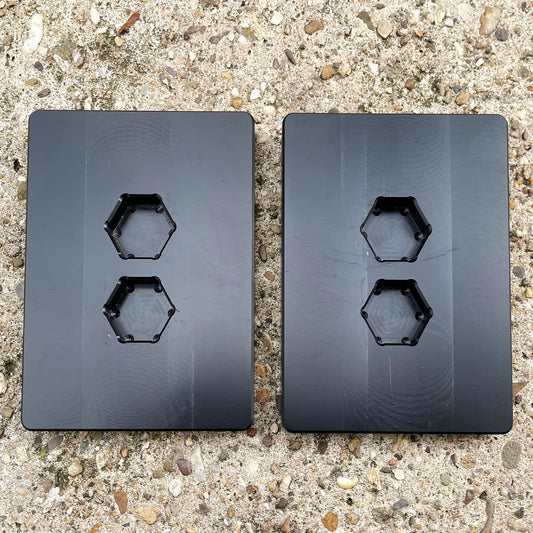 Fuß-Teller ZweierHeia, 2 Stck.