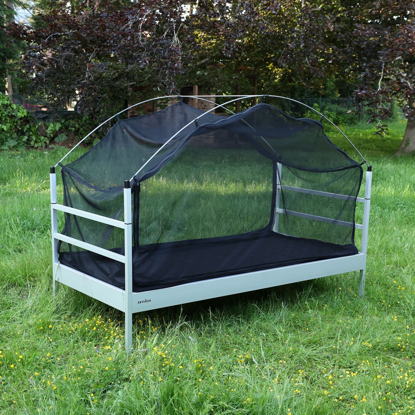 SkyHeia mit Tau-, Regen- und Insektenschutz, inkl. Gestänge (Vollausstattung Set)