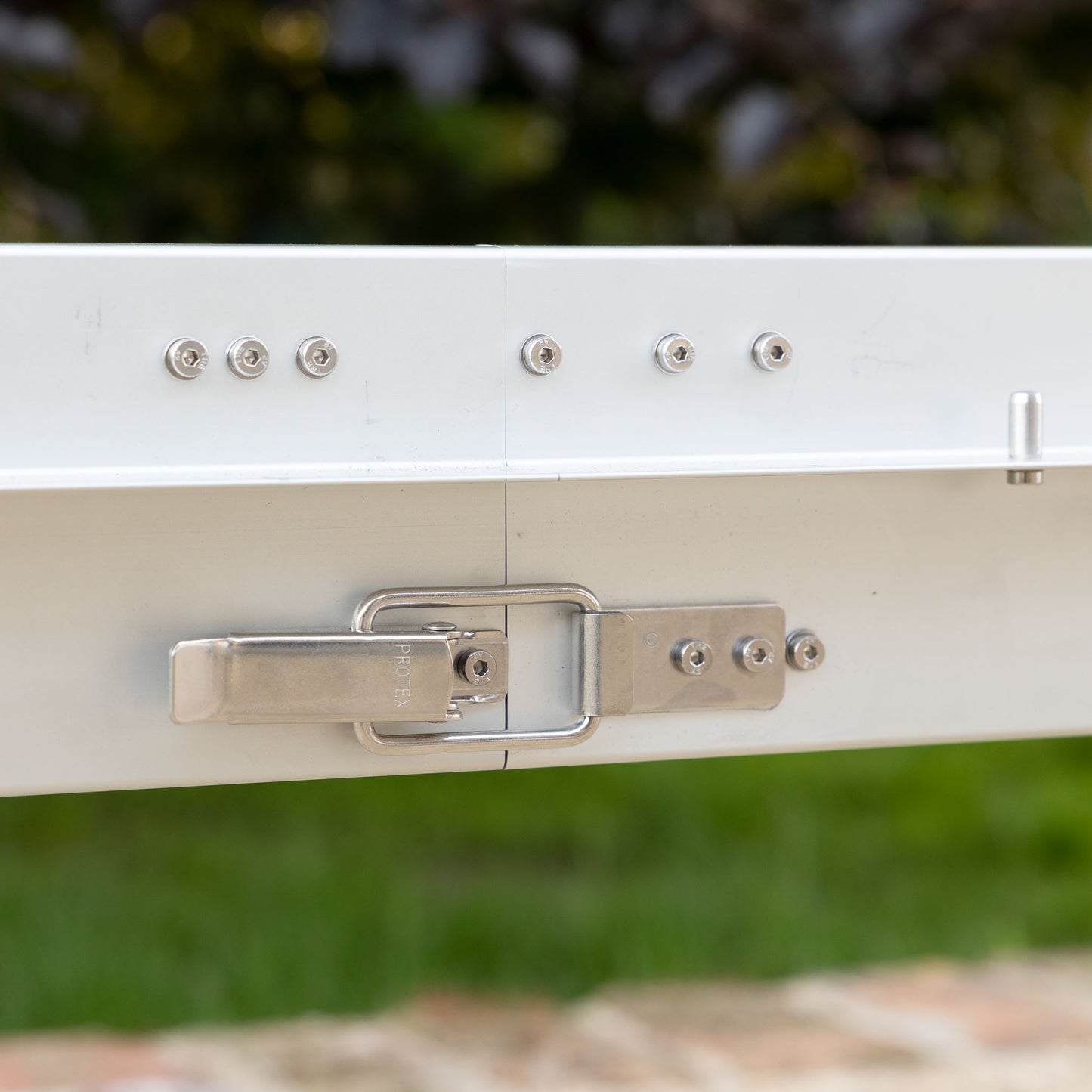 Doppelbett „ZweierHeia” mit Tau-, Regen- und Insektenschutz, sowie Gestänge (Vollausstattung, Set)