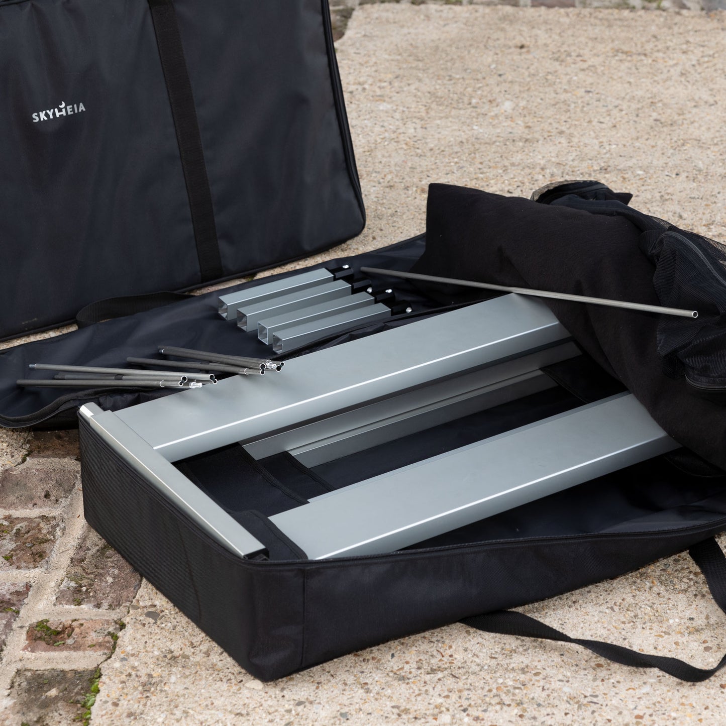 SkyHeia mit Insektenschutz und Gestänge (Set)